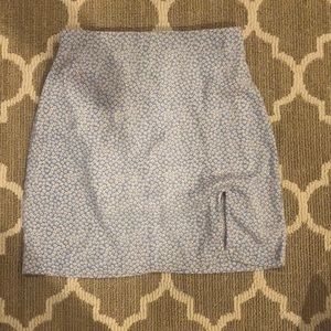 Princess Polly light blue skirt